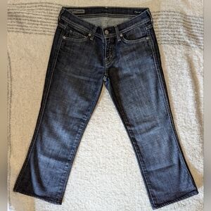 Citizens Of Humanity Cropped Jeans Size 26 Concord #198 Ingrid Flare